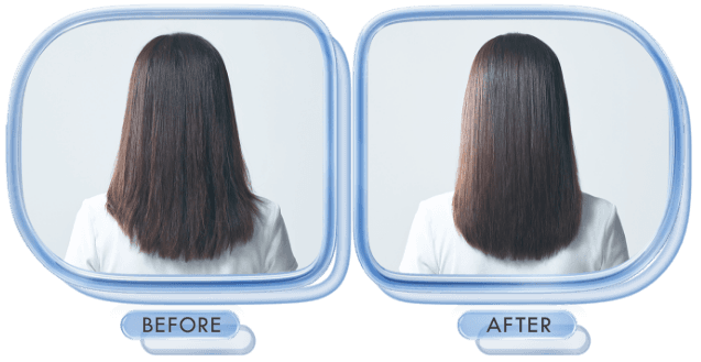 豊富なケア成分でまとまる髪へ